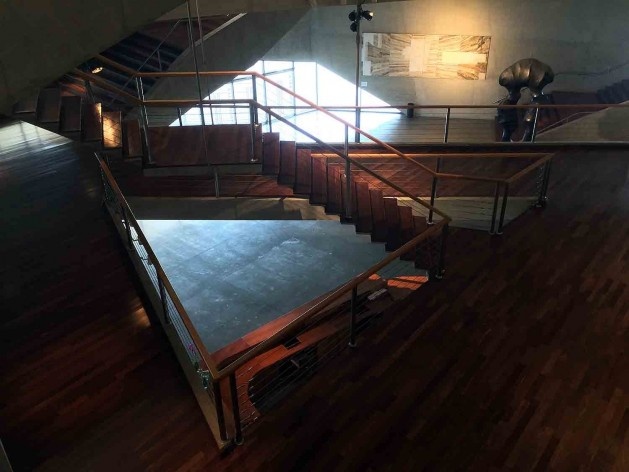 Cidade das Artes, Rio de Janeiro. Arquiteto Christian de Portzamparc<br />Foto Abilio Guerra 