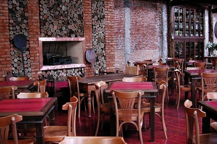 Lareira da Chacara Santa Cecilia