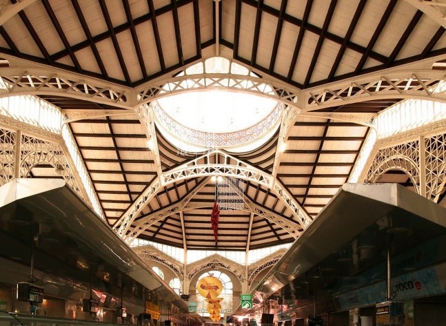 Mercado de Valência, Espanha<br />Foto Celma Chaves 