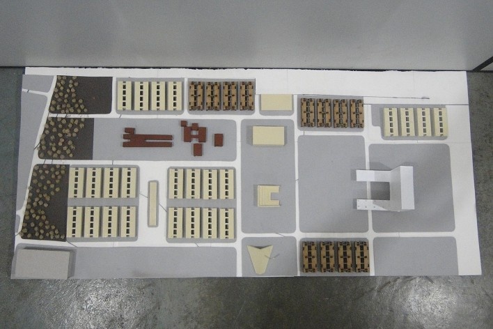 Maquete. Parque CECAP Guarulhos. TFG Thiago Bergamini Silva.<br />divulgação 