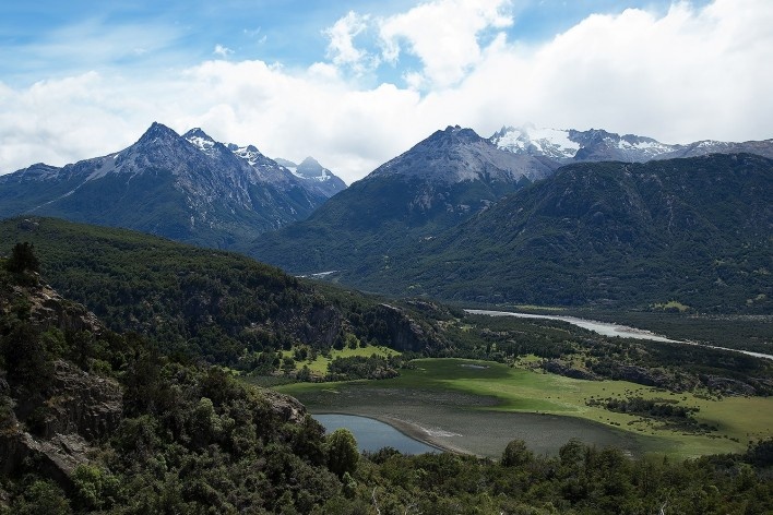 Entre Coyhaique e Reserva Nacional Cerro Castillo<br />Foto Diana Souza 