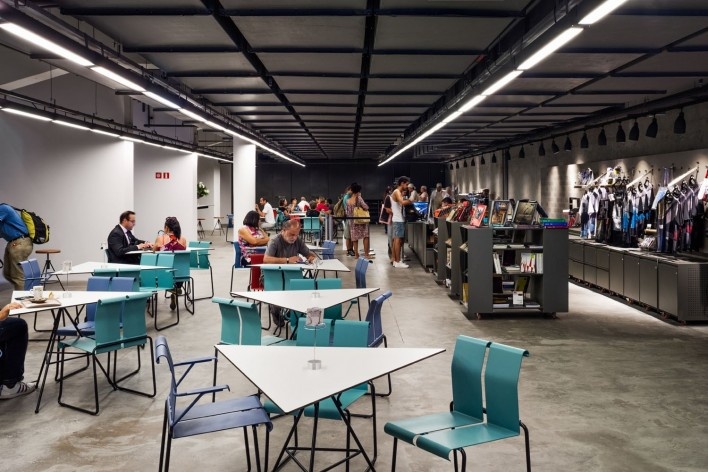 Sesc 24 de Maio, Paulo Mendes da Rocha + MMBB Arquitetos, São Paulo <br />Foto Nelson Kon 