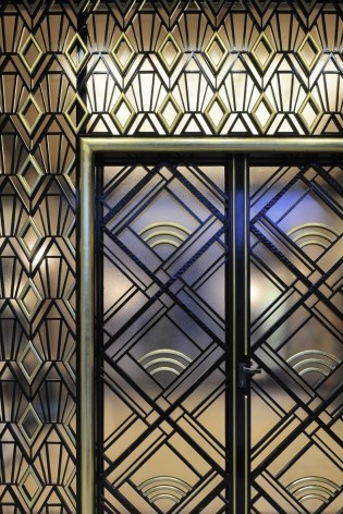 Front door<br />Foto Georges de Kinder  [Ma² - Metzger and Partners Architecture]