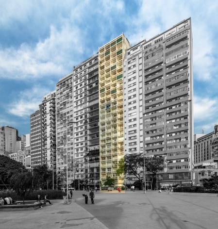 Edifício Icaraí, 1953. Arquiteto Adolf Franz Heep<br />Foto Rafael Schimidt  [Fotoarquitetura]