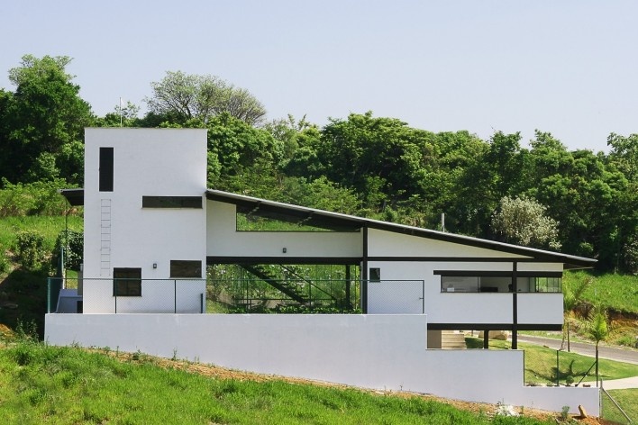 Residência Atibaia, Atibaia SP, 2008. Arquiteto Bernardo Telles<br />Foto Bebete Viégas 