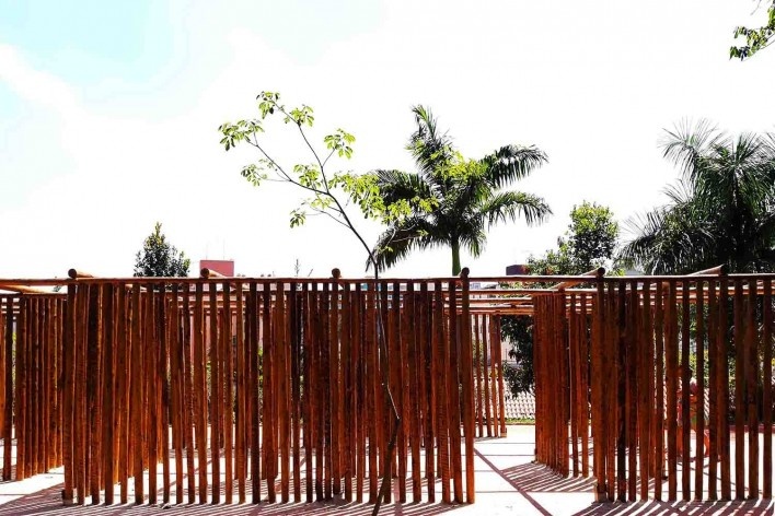 Readequação do Parque Municipal Raul Seixas, São Paulo SP Brasil, 2019. Secretaria do Verde e Meio Ambiente – Departamento de Implantação, Projetos e Obras/ Secretaria Municipal da Pessoa com Deficiência<br />Foto Leon Rodrigues  [Secom]