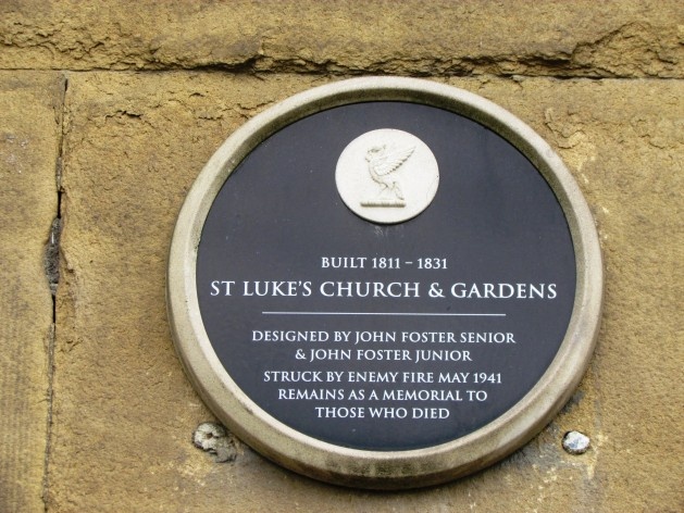 Placa indicativa da St. Luke´s Church<br />foto Ana Paula Spolon 