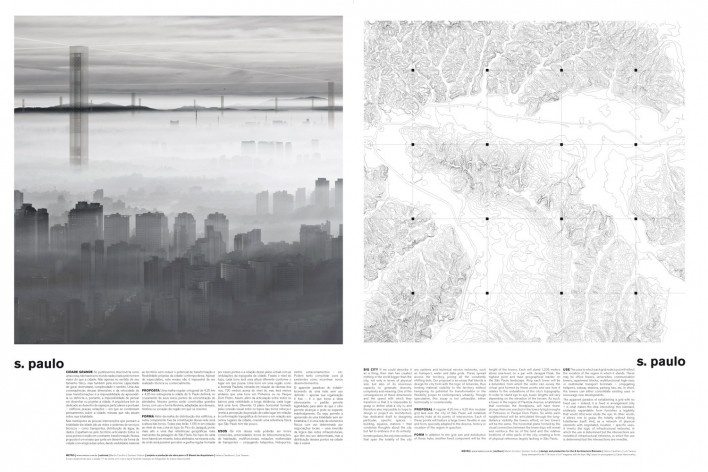 Projeto São Paulo, arquitetos Gustavo Cedroni e Martin Corullon, fotógrafo Cassio Vasconcelos, 2013<br />Imagem divulgação 