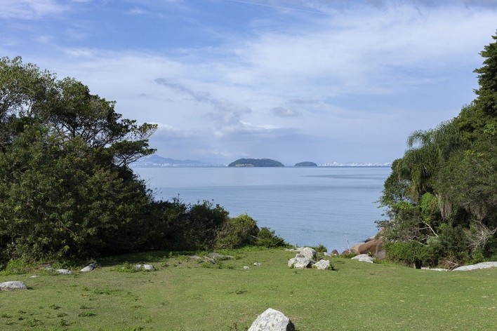 Fortaleza de Santa Cruz do Anhatomirim, Ilha de Anhatomirim, Governador Celso Ramos<br />Foto Ronaldo Azambuja 