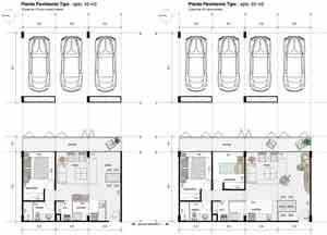 Planta modulação dos aptos<br />Imagem dos autores do projeto 