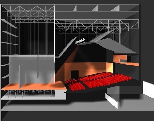 Teatro 2<br />Imagem do autor do projeto 