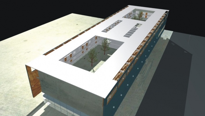 Centro de Facilidades e Entretenimentos (CFE)<br />Imagem dos autores do projeto 