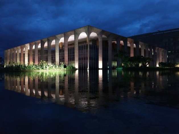 Palácio do Itamaraty, nov. 2018<br />Foto dos autores 