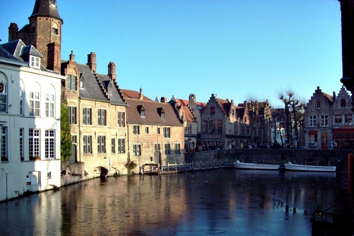 Flandres, Cidade de Gent. Janeiro de 2009<br />Foto Adson Bozzi 