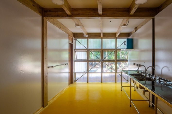 Sede Administrativa Fundação Florestal — Juréia-Itatins, Peruíbe SP, 2019. 23 Sul Arquitetura<br />Foto Pedro Kok 