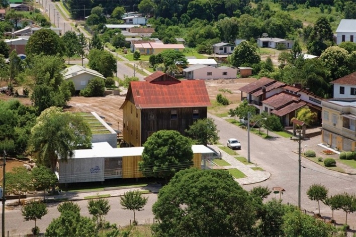 Museu do Pão, Ilópolis RS, Brasil Arquitetura<br />Foto Nelson Kon 