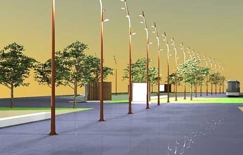 Detalhe do projeto: “Requalificação Ambiental – Arroio Dilúvio”. Arquitetas Taís Lagranha Machado, Cláudia Pauperio Titton e Mariana Soldan Hugo