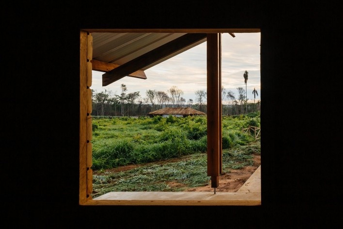 Xingu Canopies, Xingu National Park, São Félix do Araguaia MT Brasil, 2017. Architect Gustavo Utrabo (author) / Estúdio Gustavo Utrabo<br />Foto / photo Pedro Kok 