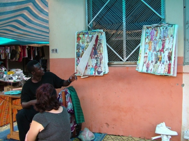 Feira de Sucupira, cidade de Praia<br />Foto Paula Janovitch 