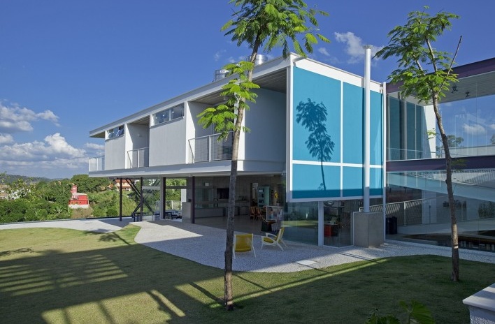 Residência Sousas 2, Campinas SP. Arquiteto Bernardo Telles<br />Foto Eduardo Pozella 