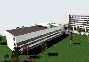 Perspectiva externa<br />Imagem do autor do projeto 