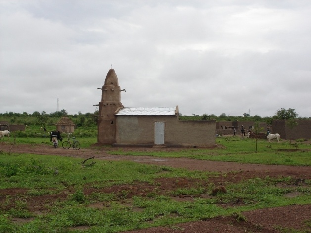 Mesquitas rurais, estrada de Bamako a Djenné, Mali<br />Foto Renato Barbieri 