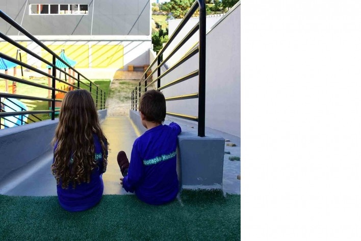 Escola Vila Luiza, Passo Fundo RS, arquiteta Karine Knob<br />Foto Alex Borgman  [Karine Knob]