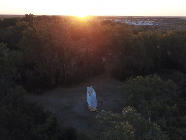 Observatório do Campo e das Estrelas, Ceibas, Entre Rios, Argentina, arquitetos Cássio Sauer e Elisa T Martins<br />Foto Hello Wood 