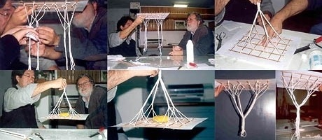 Modelos da estrutura para Residência Pouso Alto<br />Foto de Gal Oppido 