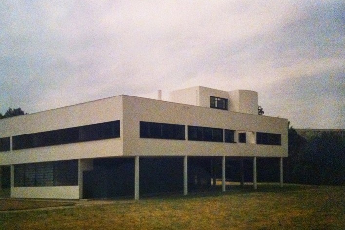 Ville Savoye, Poissy. Arquiteto Le Corbusier<br />Foto Abilio Guerra 