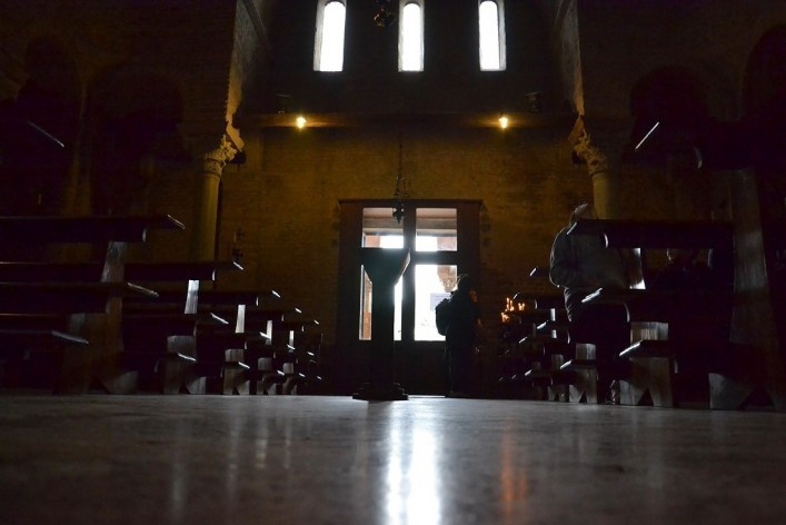 Interior da Basílica<br />Foto/photo Fabio Lima 