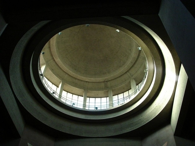 Cúpula da Igreja Cristo Rei, arquiteto M. Piacentini, 1924-34<br />Foto Karina Kodaira 
