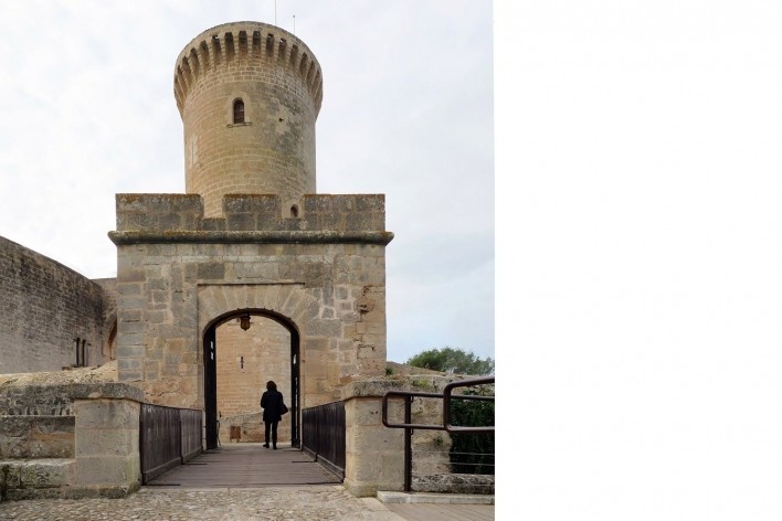 Castelo de Bellver, Palma de Maiorca, Espanha<br />Foto Victor Hugo Mori 
