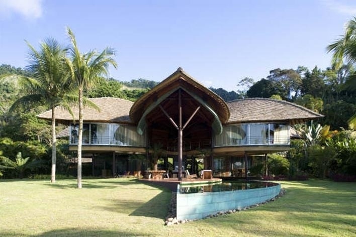 Casa Folha, Angra dos Reis RJ. Mareines + Patalano Arquitetura, 2008<br />Foto Leonardo Finotti 