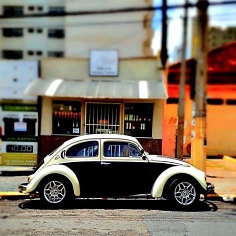 Fusca bicolor, série fotográfica “Os fuscas ofuscam”<br />Foto Fernando Mascaro 