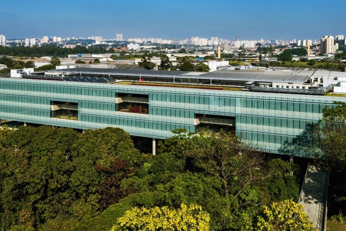 Sede Natura São Paulo – NASP, São Paulo, 2017. Arquitetos Lilian Dal Pian e Renato Dal Pian<br />Foto Pedro Mascaro 