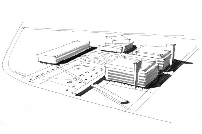 Aflalo & Gasperini Arquitetos, Parque da Juventude. Croquis