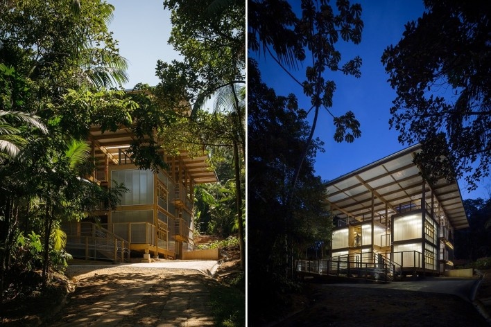 Sede Administrativa Fundação Florestal — Juréia-Itatins, Peruíbe SP, 2019. 23 Sul Arquitetura<br />Foto Pedro Kok 