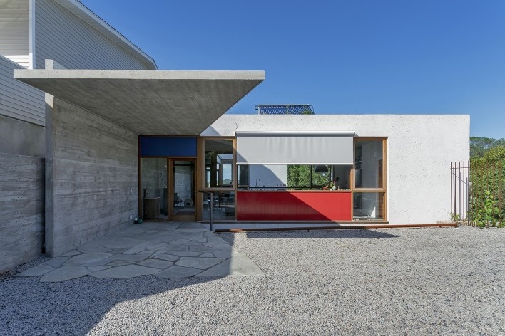 Casa da Lagoa, Florianópolis SC Brasil, 2019. Arquitetos Francisco Fanucci e Marcelo Ferraz / Brasil Arquitetura<br />Foto/Photo Ronaldo Azambuja 