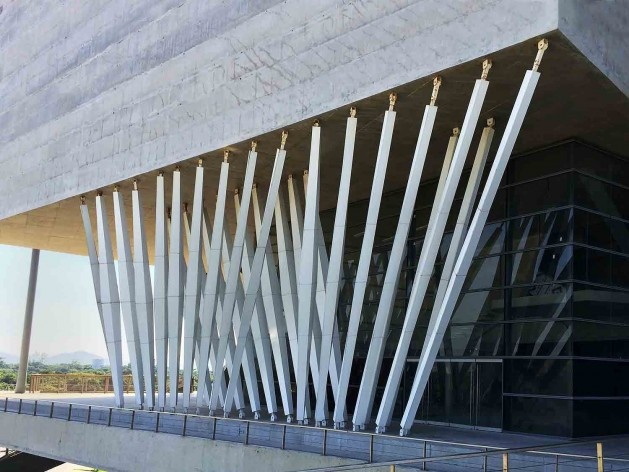 Cidade das Artes, Rio de Janeiro. Arquiteto Christian de Portzamparc<br />Foto Abilio Guerra 