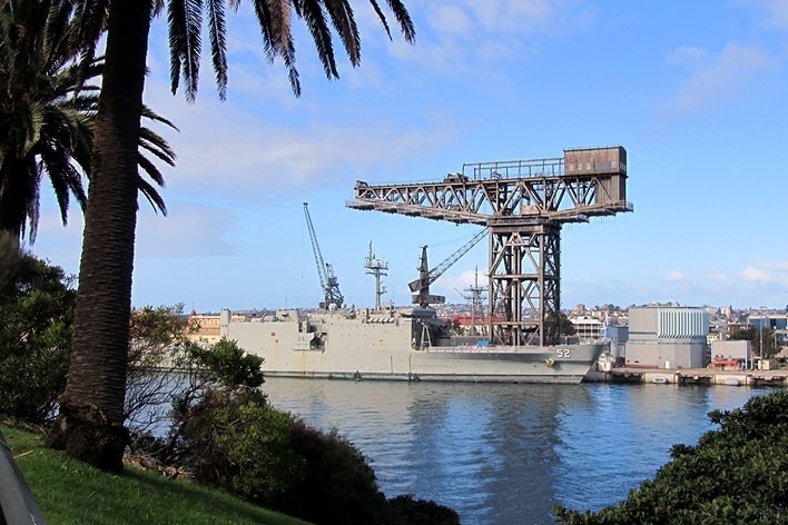 Woolloomooloo Bay, antiga grua<br />Gabriela Celani 