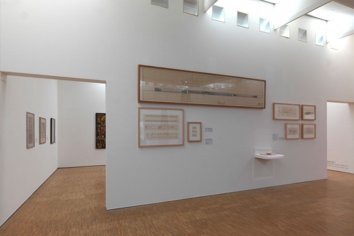 Exposição Modernités Plurielles 1905-1970, Centre Pompidou, MNAM-CCI, Paris, de outubro de 2013 a fevereiro de 2015. 5° andar, sala 34, "Architectures modernes d’Amérique Latine"<br />Foto Philippe Migeat ©  [Centre Pompidou © MNAM-CCI]