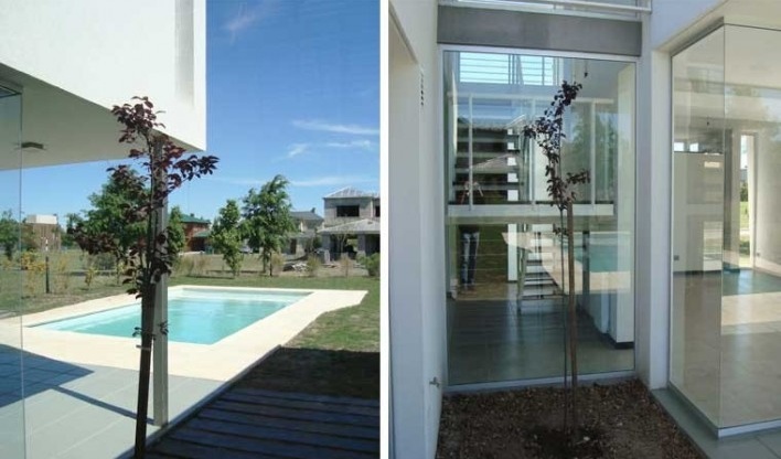 Casa H, Funes, Argentina. Arquitectos Matías Blas Imbern y Agustina González Cid<br />Foto divulgación 