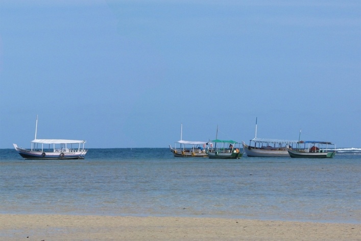Praia em Boipeba<br />Foto Abilio Guerra 