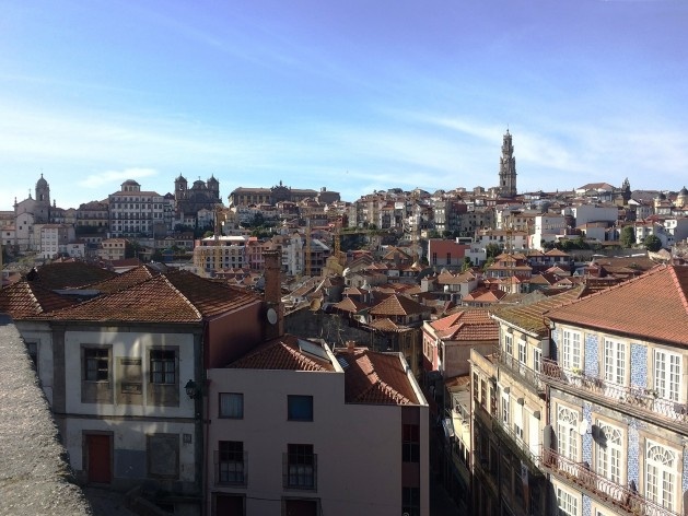 Porto, vista da cidade a partir da Catedral<br />Foto Anita Di Marco, 2018 