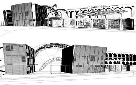 Circo voador. Perspectivas<br />Imagem dos autores do projeto 
