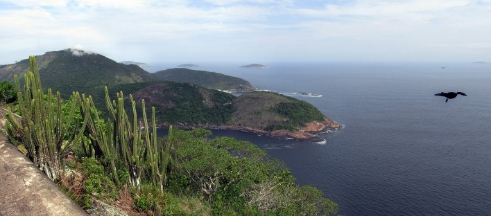 Morro do Forte do Pico, Niterói RJ<br />Foto Victor Hugo Mori 