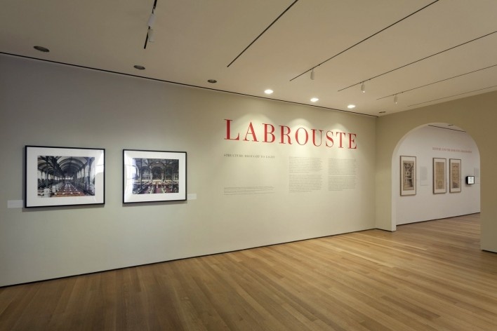 Exposição Henri Labrouste: Structure Brought To Light. MoMA, Nova York, 2013<br />Foto Jonathan Muzikar  [© The Museum of Modern Art, New York]