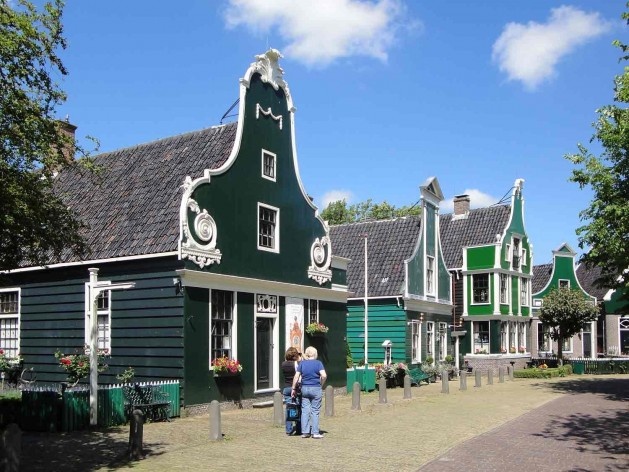Casas para comerciantes de melhor poder aquisitivo, Kalverringdijk<br />Foto divulgação  [SteenhuisMeurs BV]