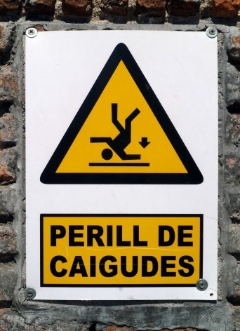 Placa em Barcelona, Espanha<br />Foto Michel Gorski 